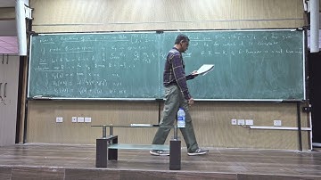 Lecture-02 Prof. Eknath Ghate, TIFR Mumbai