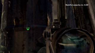 Insane COD 4  Barret 50 Cal Kill Feed !!