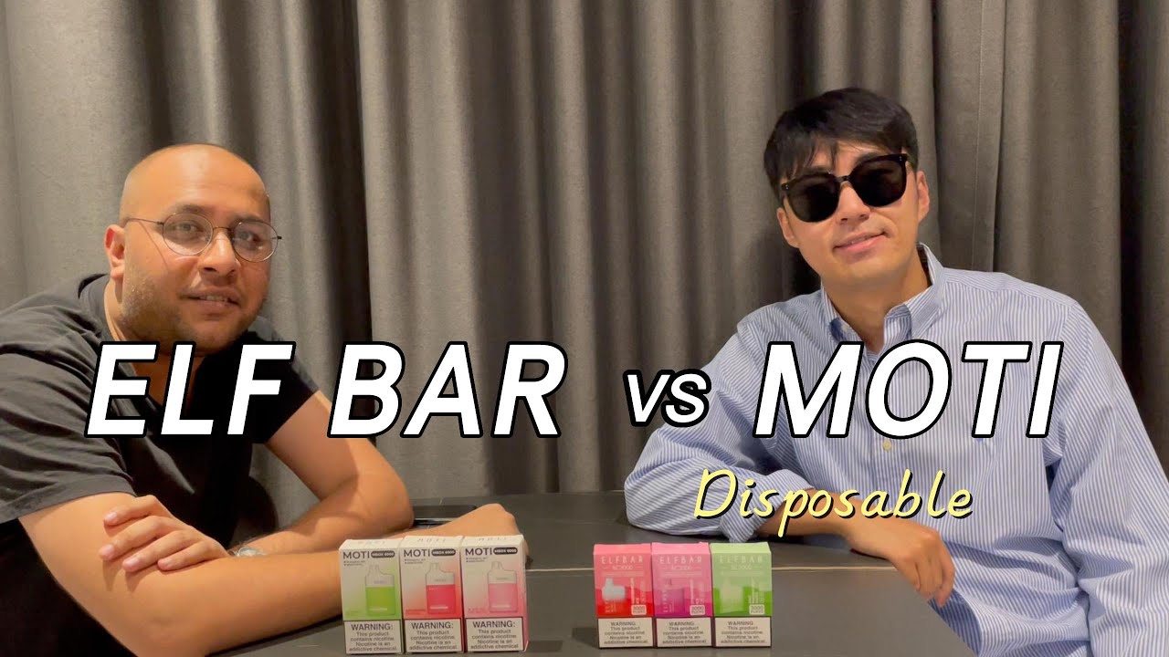 Elf Bar vs MOTI Disposable