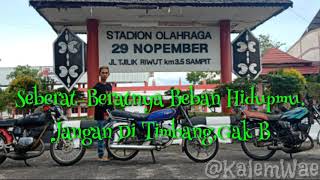 Cinta tak terbatas waktu stori Wa Reggae baper..😎