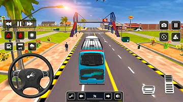 City Coach Bus Driving Simulator 2025 - Bus Game 3D - Android Gameplay