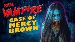 The First Vampire Recorded in History! True Case of Mercy Brown - Scary Stories, Horror Stories