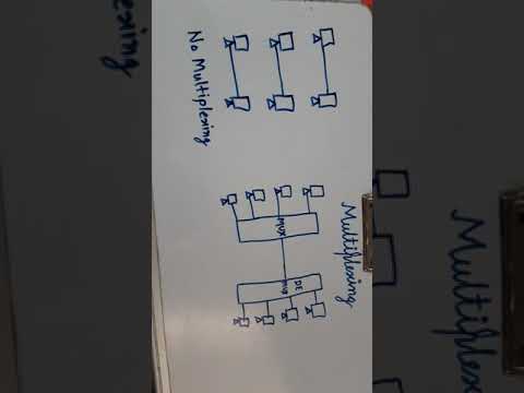 Concept of Multiplexing in marathi