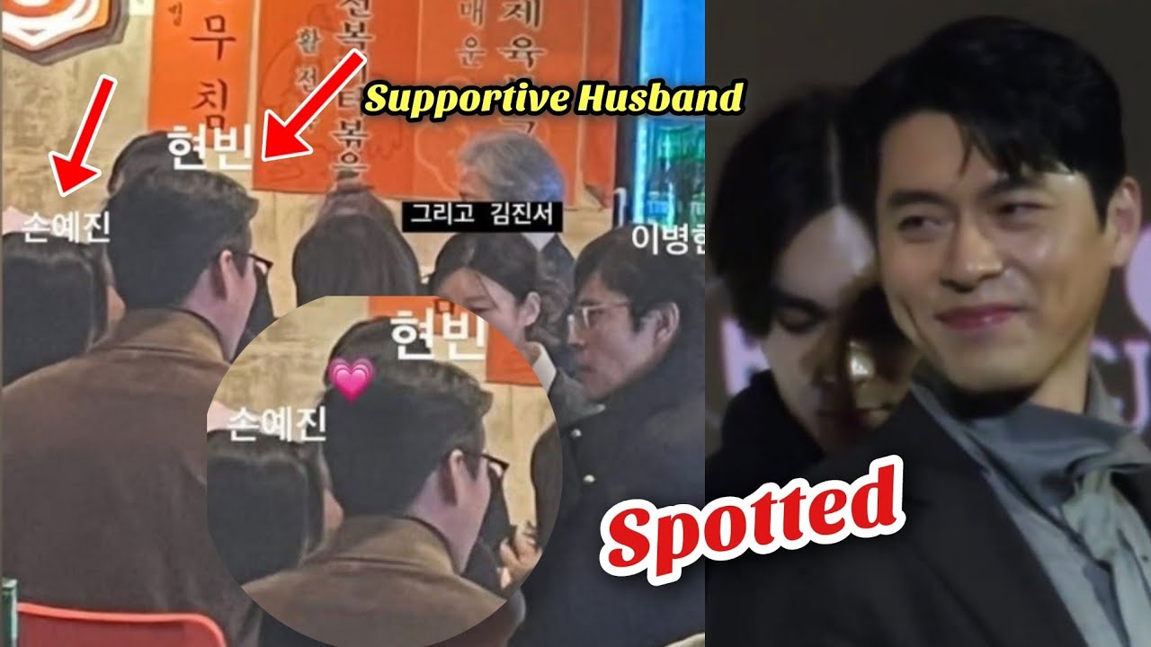 GOOD NEWS! Did Hyun Bin Just Prove Heâs the Most Supportive Husband Ever at  the Party?" đ„°
