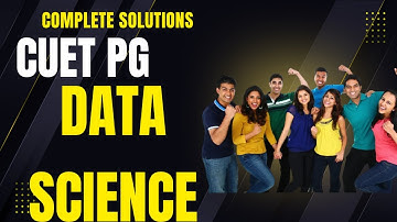 CUET PG DATA SCIENCE  2024 |  Solutions | Answer CUET PG 2025 Preparation  Q1 Eigenvalues
