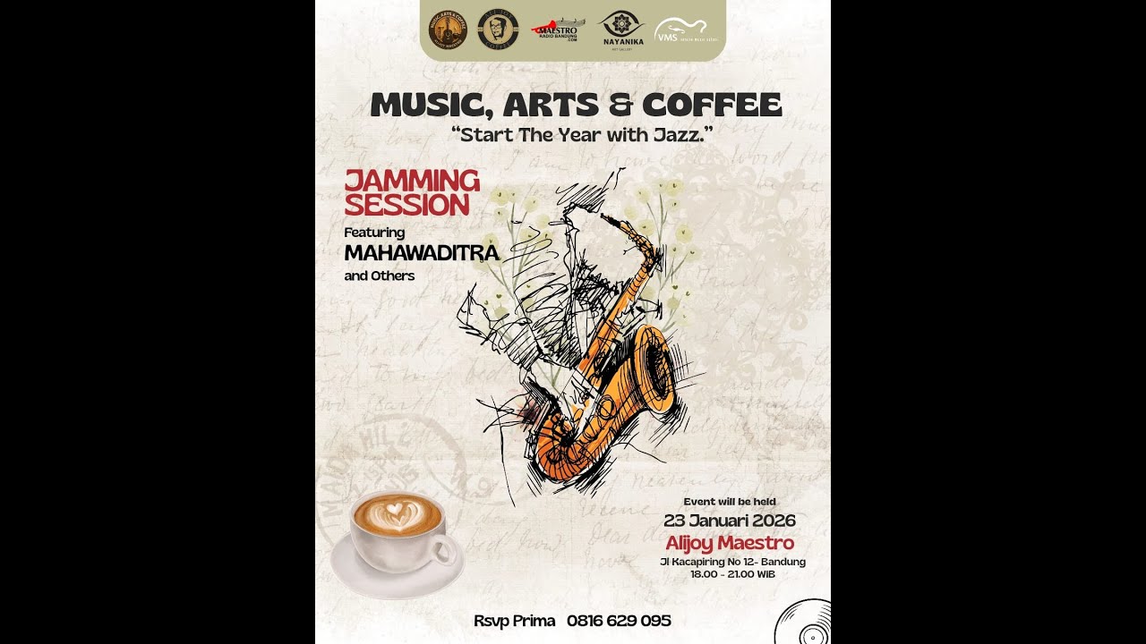 ALIJOY MAESTRO : START THE YEAR WITH JAZZ - 23 JAN 2026 - YouTube