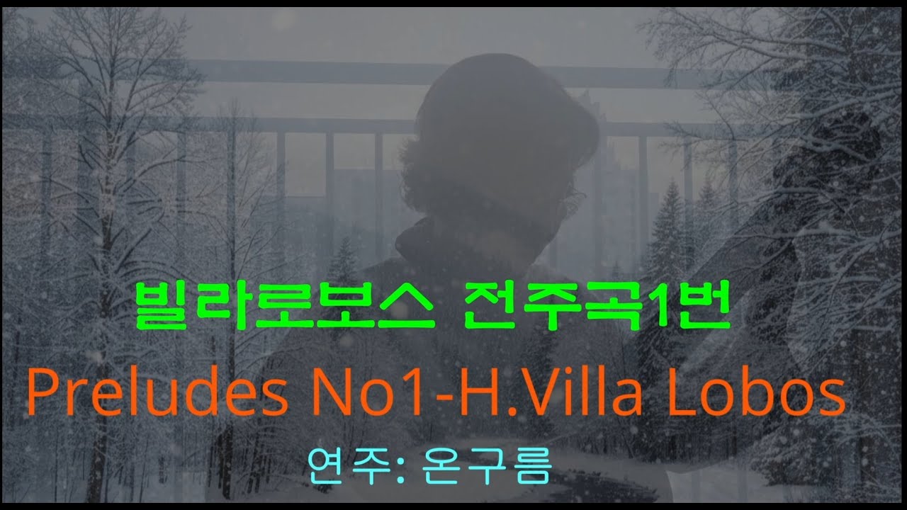 빌라로보스 전주곡1번 Preludes No1-H.Villa Lobos