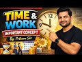 Time and work important concept