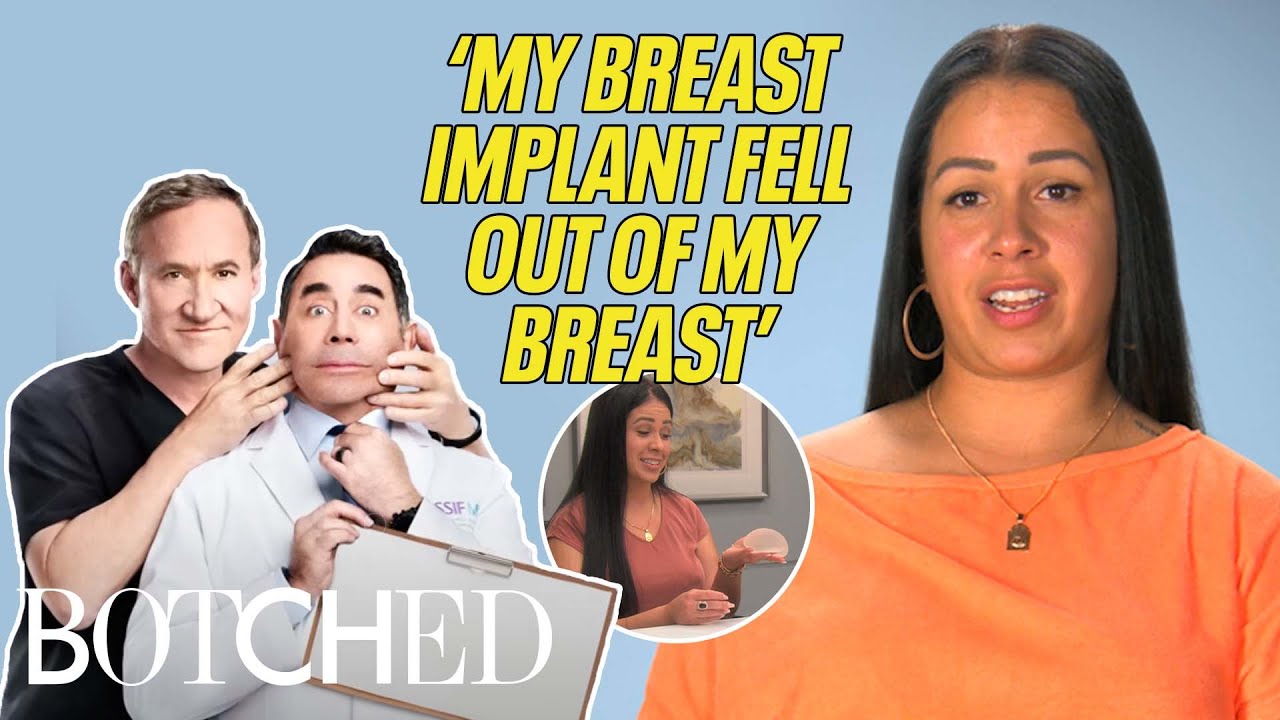 Judy's Breast Implants FELL OUT of Her Body?! (Before & After) | Botched | E!