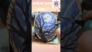 real time painting with acrylics!