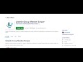 Linkedin Group Member Scraper