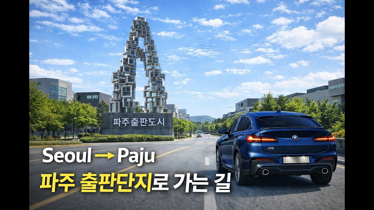 Seoul → Paju | 파주 출판단지로 가는 힐링 드라이브