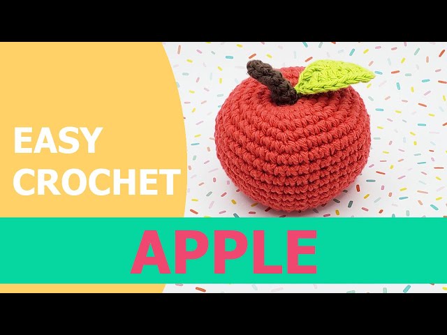 Easy Apple Crochet Tutorial for Beginners 