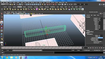 Maya 2013 intermediate modelling - Spitfire - 5 - Edit subdivisions for the fuselage cylinder