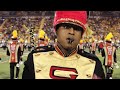 Follow the Grambling State University Marching Band