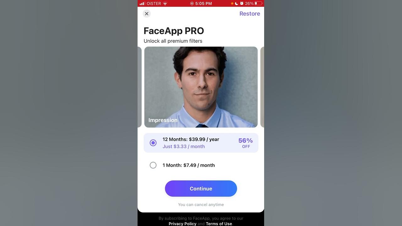 FaceApp How to upgrade to PRO and remove watermark? YouTube