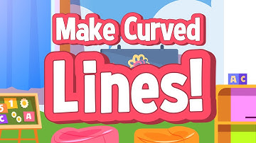 Make Curved Lines | Prewriting Skills | Practicing Curved Lines | Jack Hartmann