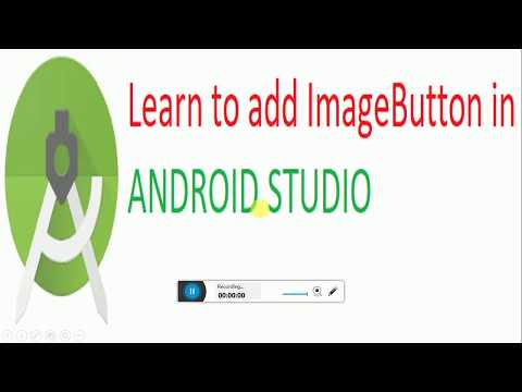 how to add imagebutton in android studio