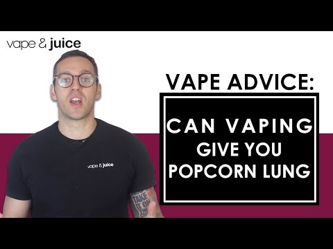 Video: Er Popcorn Lung Forårsaket Av Vaping?