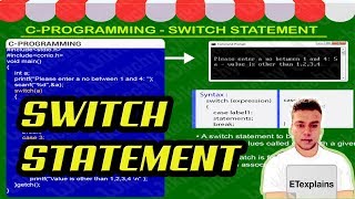 C Programming Tutorial - 26 - switch Wealth