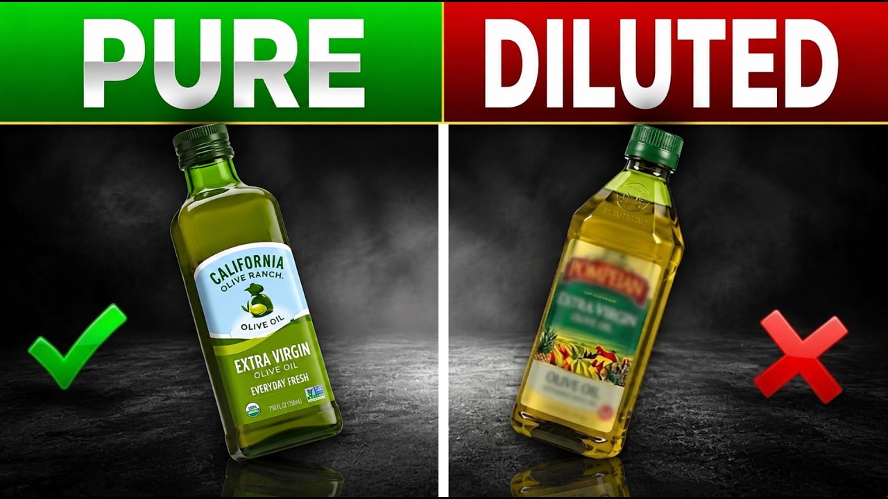 9 OLIVE OILS To AVOID And  5 That Are Actually Olive Oil