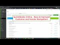 QuickBooks Online (QBO) - NEW & Improved Customer / Vendor Navigation!