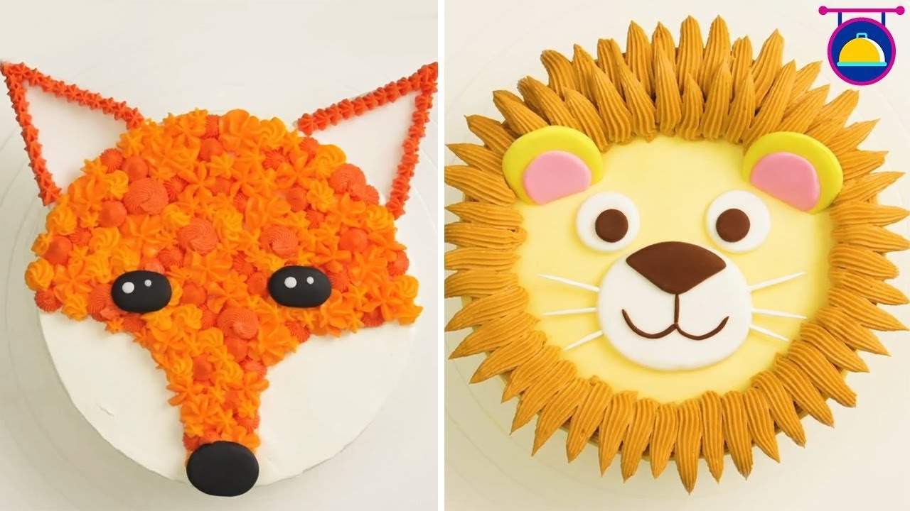 Società Dei Cuochi | Torta Leone, Volpe e Pecorella | Cake design video