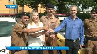 Entrega de viaturas da PM de Maringá