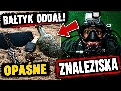 INSANE BALTIC SEA DIVING FINDS! GOLD, JEWELRY, CASH & A 100-YEAR-OLD BOTTLE!