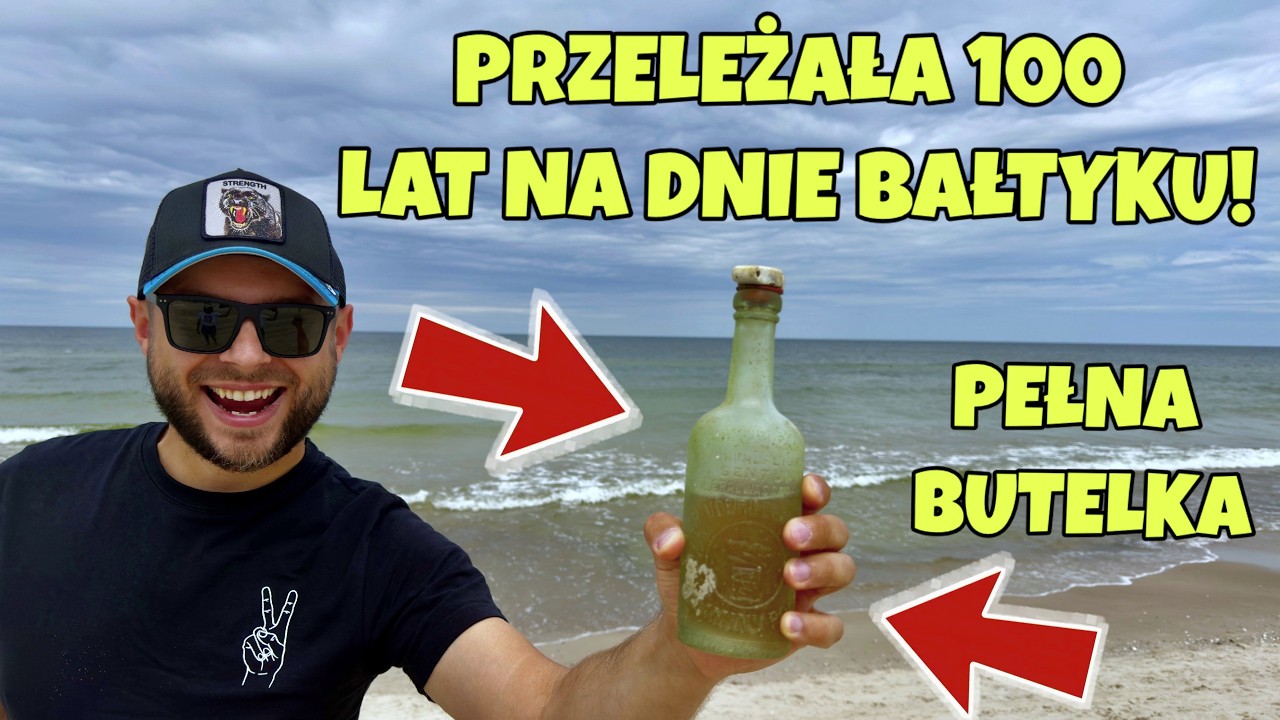 GRUBE ZNALEZISKA Z NURKOWANIA W BAŁTYKU! BIŻUTERIA, ZŁOTO, KASA, 100-LETNIA BUTELKA Z TRUNKIEM!