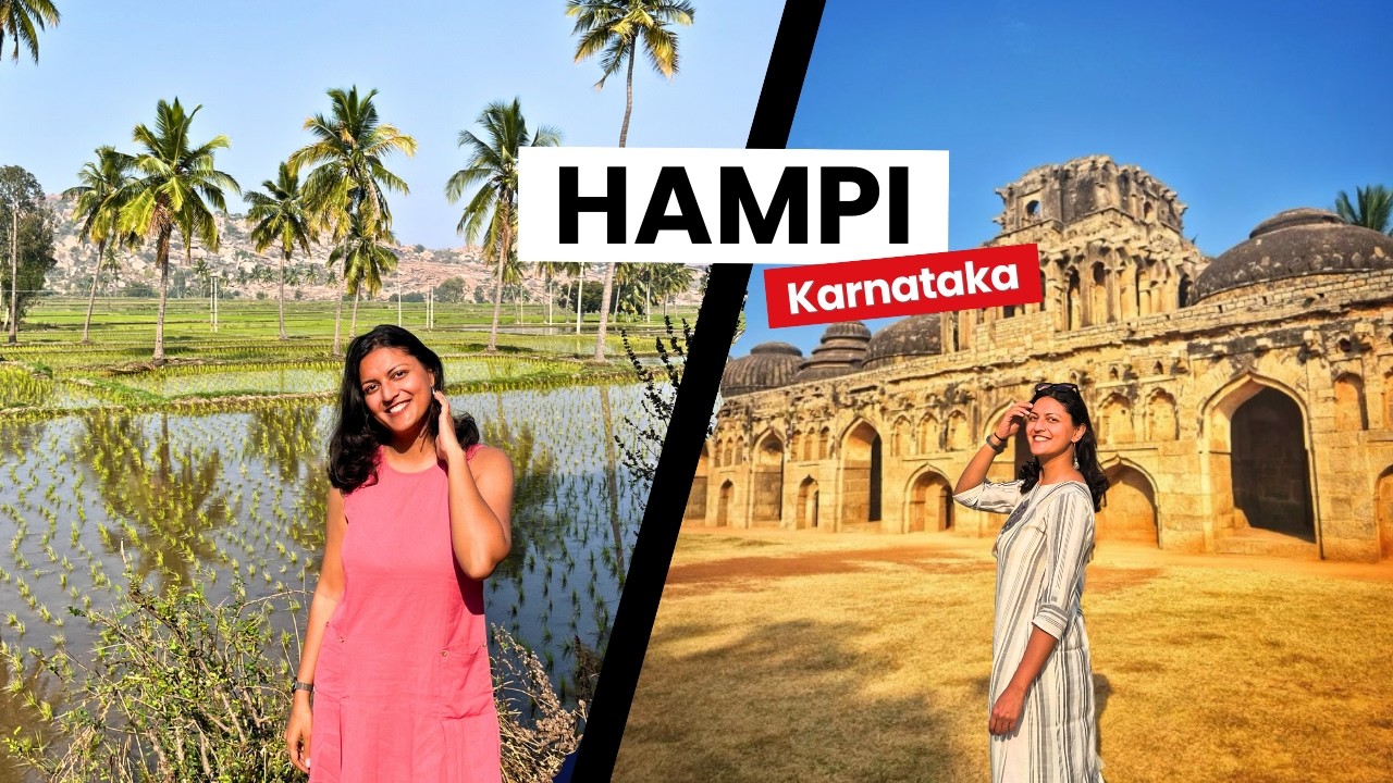Вы не поверите, что Хампи — это ДВЕ СТОРОНЫ Индии | Хампи, Карнатака: места для посещения | Хушбу...