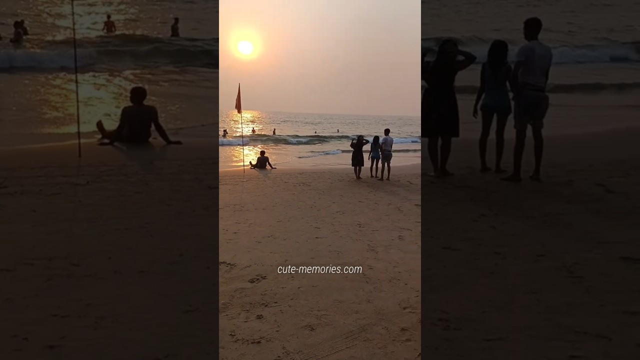 Reached GOA Beach 🏖️ | #goabeach #triptogoa #goawalebeach