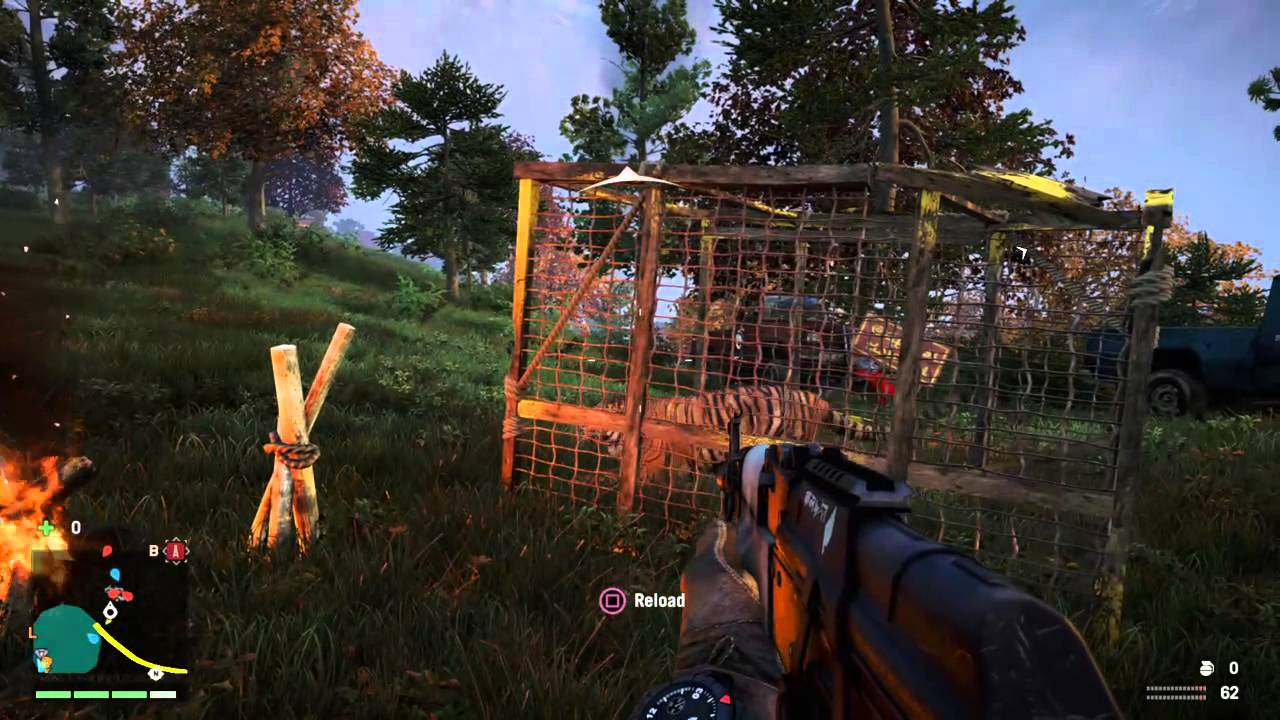 Far Cry® 4 Funny momments angry trucker tiger rage YouTube
