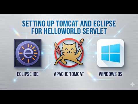 Tomcat and Eclipse Setup for Hello World Servlet in Windows