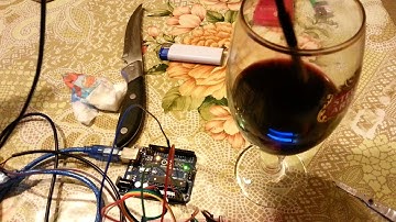 Arduino with i2c 16x2 display and DS18B20 temp. sensor