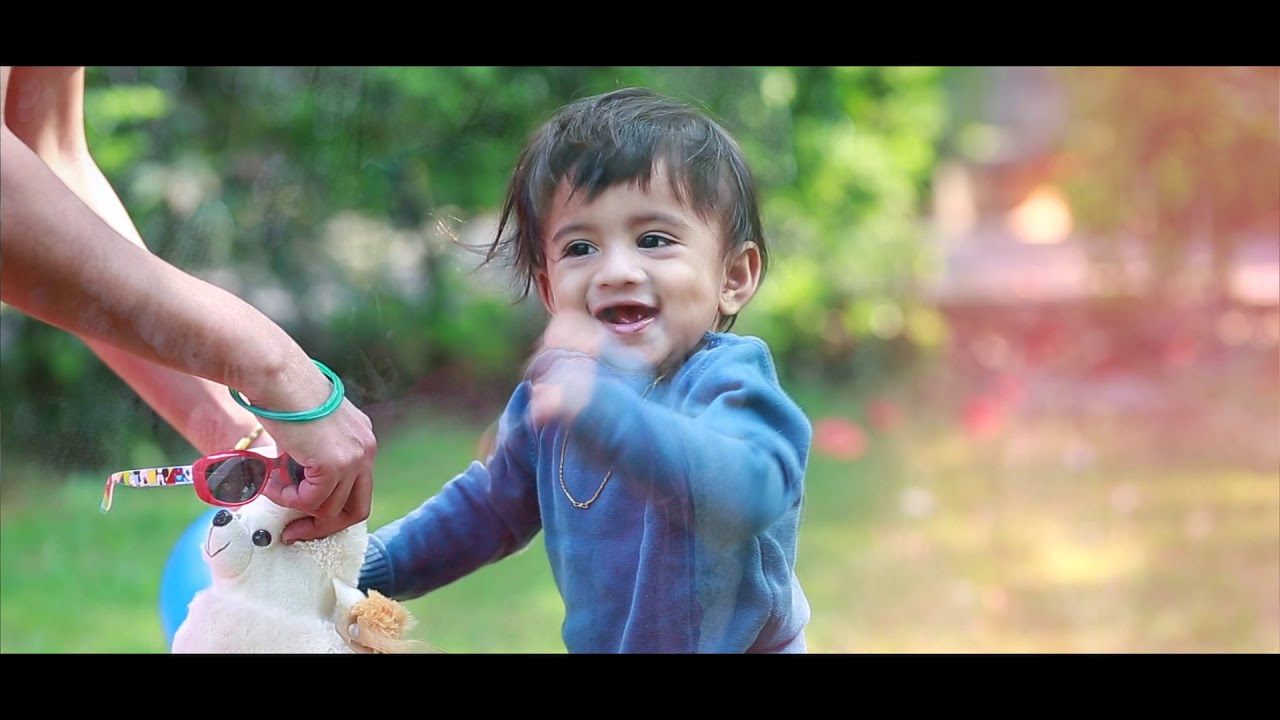 1st Brithday Reyansh Reddy 2018 - YouTube
