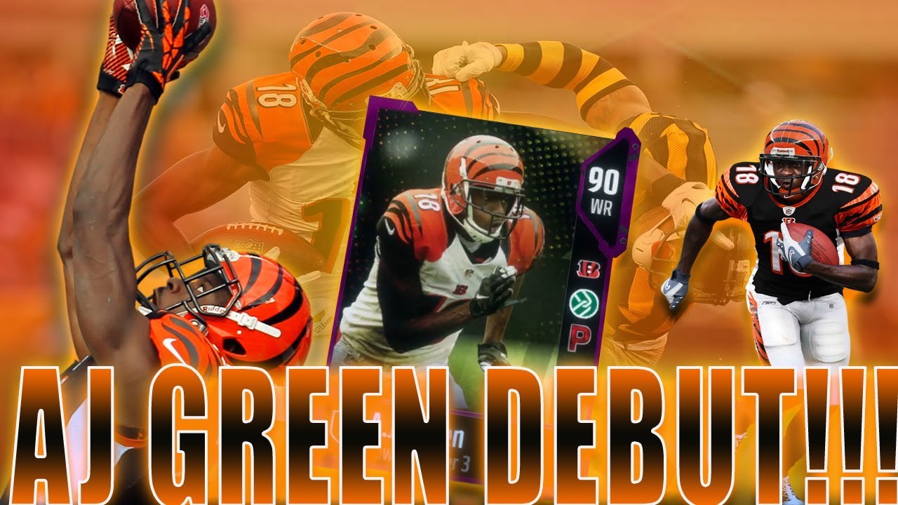 90 AJ GREEN DEBUT MADDEN 18 ULTIMATE TEAM GAMEPLAY