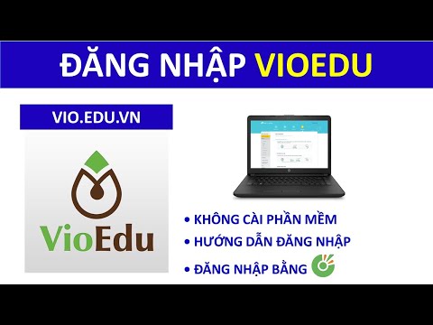 Video Đăng nhập VioEdu trên máy tính - youtube
