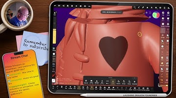 3D Sculpting a Scarecrow (part 2) in Nomad Sculpt