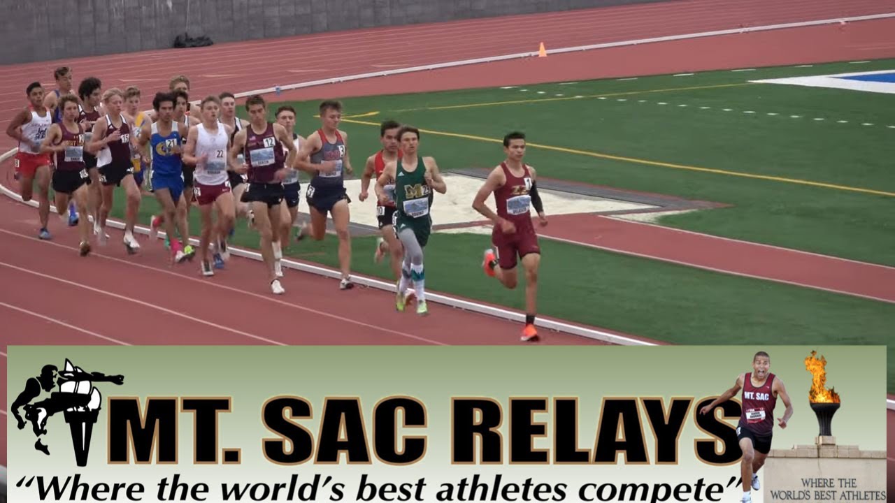 2019 Mt. SAC Relays Invitational 3200 YouTube