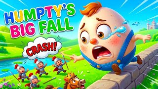 Humpty Dumpty Song | English Nursery Rhymes | Preschool Learning Video #NurseryRhymes #KidsSongs