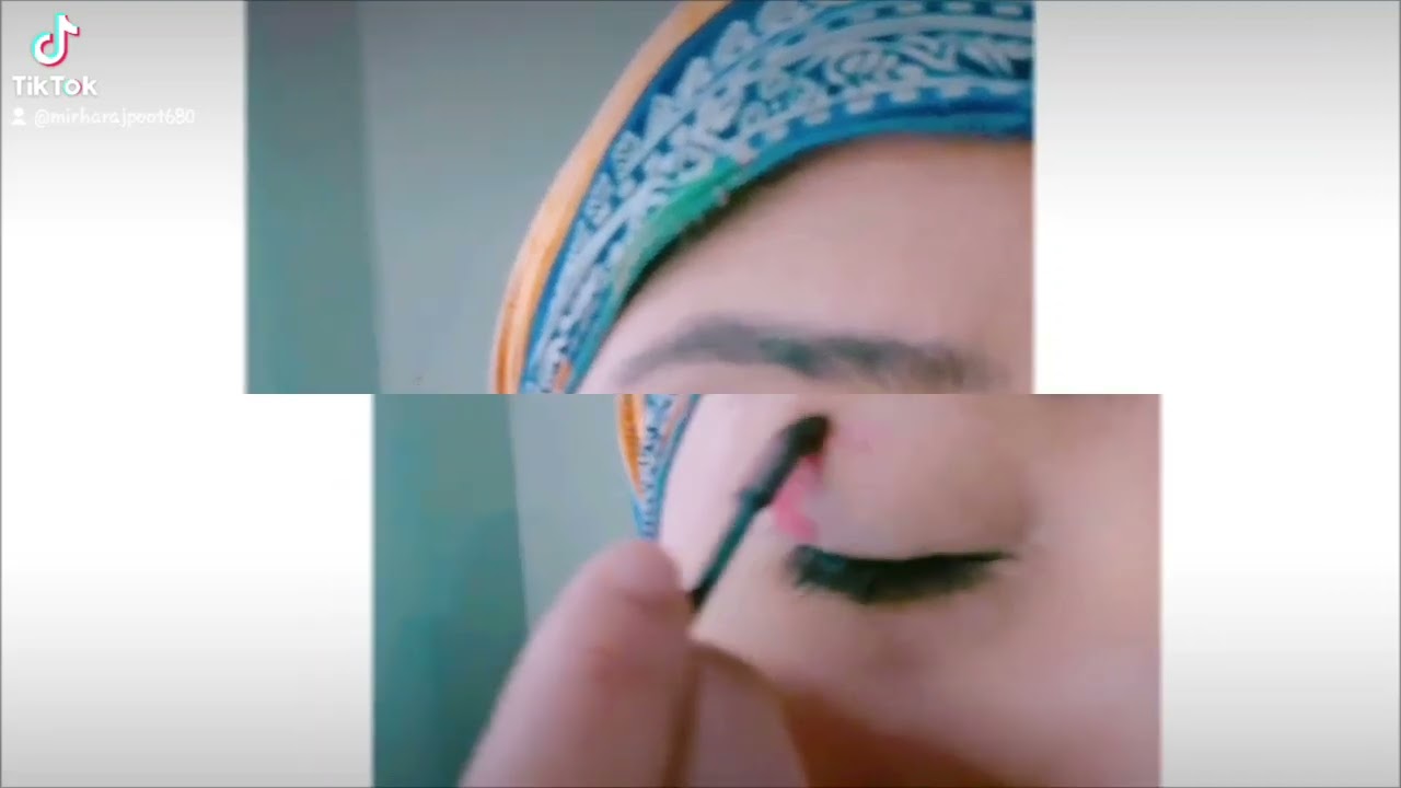 How to make pink Eyes...Makeup tutorial.Makeup