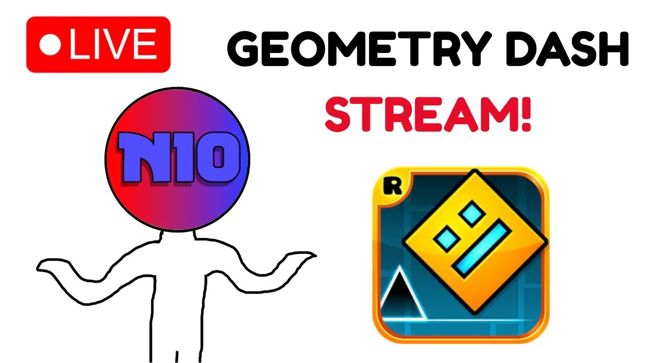 Geometry Dash Stream - YouTube