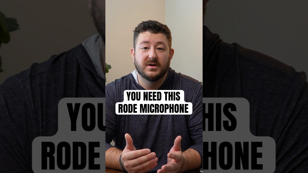 You need this røde shotgun microphone 