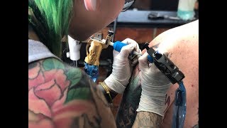 Shanghai Tattoo - Zhuo Dan Ting Ambidextrous Tattoo Artist