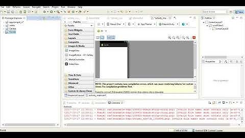 Tutorial menggunakan scrollview dan imageview pada aplikasi Eclipse.