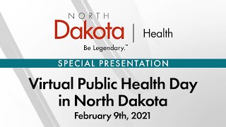 2021 Virtual Public Health Day in ND