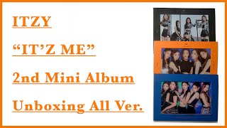 Unboxing All Versions Itzy 있지 Itz Me 2Nd Mini Album