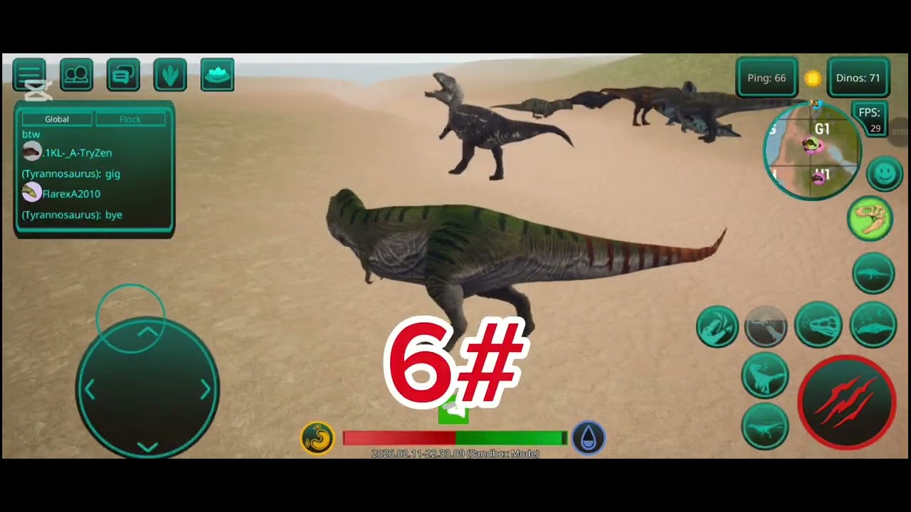 The cursed isle Trex but pure fighting 