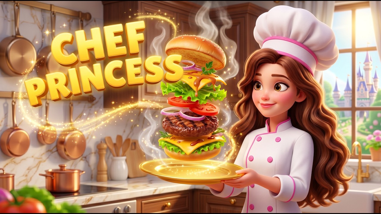 Cooked Princess The Super Chef Princess: A Magical Cooking Fairy Tale! 👑 👩🍳 | Kids ...